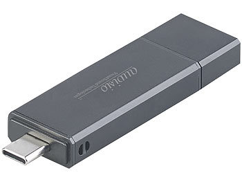 auvisio 2in1-USB-Stick & Voice-Recorder, VOX-Funktion, 20 Std., 8 GB, OTG