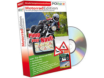 NavGear Real3D Motorrad-Navi ''TourMate MX-350'' Deutschland