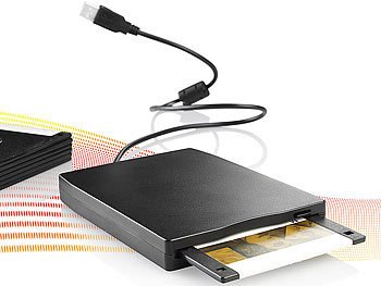Xystec Externes USB-Floppy-Laufwerk, USB 2.0 (Versandrückläufer)