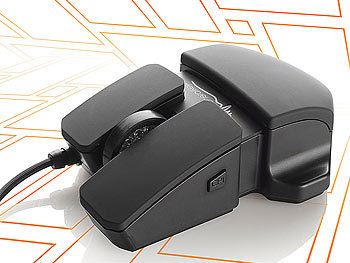 GeneralKeys Optische Designer-USB-Maus mit 800 - 1.600 dpi