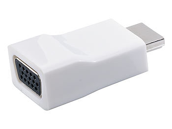 auvisio HDMI-VGA-Adapter (HDMI-Stecker auf VGA-Buchse)