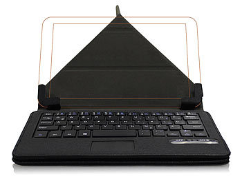 GeneralKeys BT-Tastatur-Schutzcover mit Touchpad (Versandrückläufer)