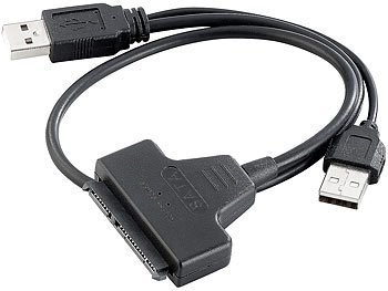 Xystec Festplatten-Adapter SATA auf USB 2.0 für 2,5"-HDD