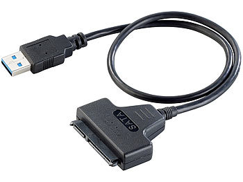 SSD Adapter: Xystec Festplatten-Adapter SATA auf USB 3.0 für 2,5"-HDDs & -SSDs