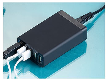 Mehrfach-USB-Netzteil für Steckdose