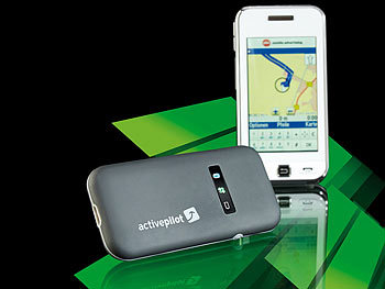 Bluetooth-GPS-Empfänger Jentro "BT-GPS-8" für viele Handys
