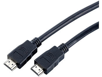 PEARL HDMI-1.4-Kabel High-Speed, 19-polig, 5 m, HEC