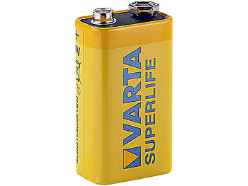 Varta 2022 Superlife Batterie 9V-Block Batterie