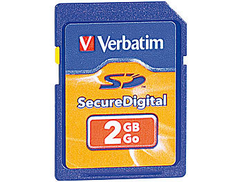 Verbatim Secure Digital (SD) Speicherkarte 2GB