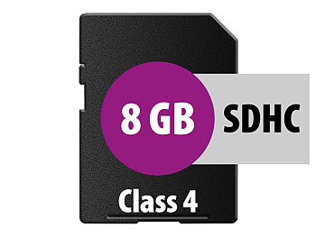 SecureDigital SD-Speicherkarte 8GB Class 4 (SDHC)