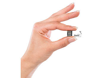 PConKey Super-Slim USB-Speicherstick "wEe Pico" mit 8 GB, wasserdicht