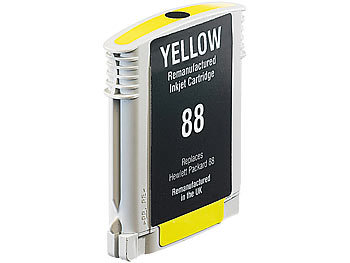 iColor recycled Recycled Cartridge für HP (ersetzt C9393AE No.88XL), yellow HC