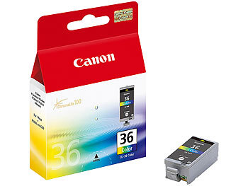 Pixma IP 100, Canon: CANON Original Tintenpatrone CLI-36, color