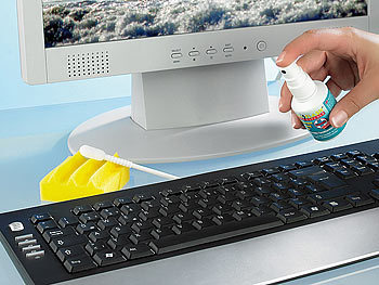 Desinfizierendes Tastatur-Reinigungs-Set (50 ml)