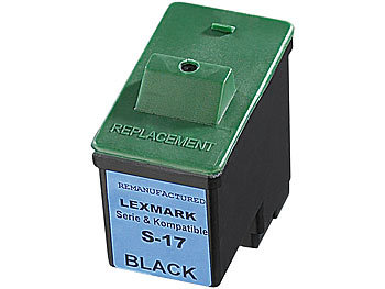 iColor recycled Recycled Cartridge für Lexmark (ersetzt 10NX217E No.17), black