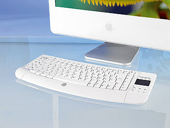 GeneralKeys 2,4 GHz Funk-Tastatur mit Touchpad für Mac
