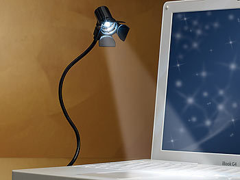 PEARL USB-LED-Lampe im Filmscheinwerfer-Look