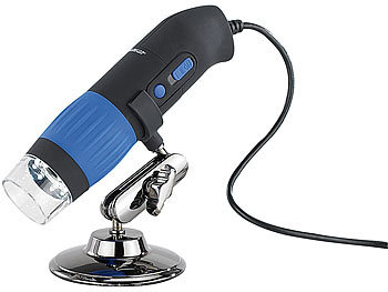 Somikon USB Digital-Mikroskop-Kamera mit Video-Aufzeichnung 2MP / 200x