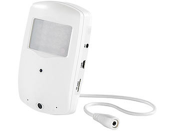 VisorTech Überwachungskamera mit PIR-Sensor und aktiver IR-Nachtsicht