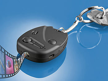 OctaCam HD-Mini-Schlüsselbund-Videokamera AC-720 im Fernbedienungs-Look