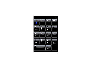 Innovative Designer-Tastatur für PC & Mac, mit iPhone-Dock