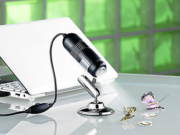 Somikon USB Digital-Mikroskop-Kamera mit Video-Aufzeichnung 2MP / 500x