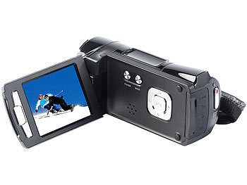 Somikon Full HD-Camcorder "DV-812.HD" mit 2,7"-Display (Versandrückläufer)