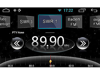 NavGear StreetMate 2-DIN Autoradio mit 6"-Navi, DSR-N 370 Deutschland