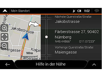 NavGear 6"-Navi StreetMate N6-C, Camper-Edition mit Zentral-Europa