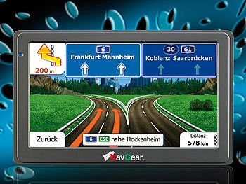 NavGear 6"-Navigationssystem StreetMate GTX-60-3D Deutschland