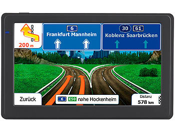 NavGear 6"-Navigationssystem GTX-60-3D LKW-Edition Europa