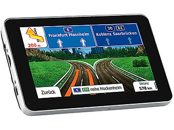 NavGear 5"-Navi mit Android "StreetMate GTA-50-3D" (Westeuropa)