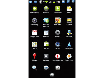 TOUCHLET 7"-Android-Tablet-PC X7G mit GPS & Navi-Software Deutschland