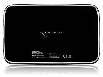 TOUCHLET 7"-Tablet-PC X7Gs mit GPS, Multi-Touch, HDMI, Android4.0