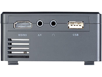 SceneLights HDMI-LED-Mini-Clipbeamer LB-2500.mini, Mediaplayer, 60 Lumen