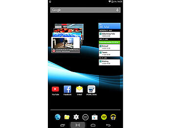 TOUCHLET 10.1"-Tablet PC XA100.pro, QuadCore, GPS, Android 4.4 (ref)