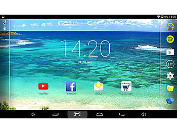 TOUCHLET 10.1"-Tablet PC XA100.pro, QuadCore, GPS, Android 4.4 (ref)