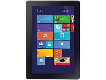 TOUCHLET 10,1"-Tablet-PC XWi10.twin mit IPS-Display und Windows 8.1