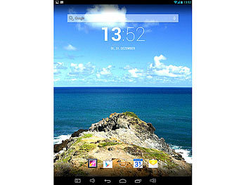 TOUCHLET 9.7"-Tablet-PC X10.quad.FM mit Android 4.2, GPS, BT & 3G