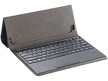 TOUCHLET Schutztasche mit BT-Tastatur für Tablets bis 240 x 170 x 8 mm