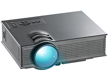 SceneLights SVGA-LCD-LED-Beamer LB-8300.mp mit Mediaplayer, 800 x 480 Pixel