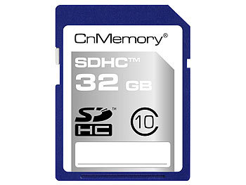 32GB SDHC-Speicherkarte Class 10
