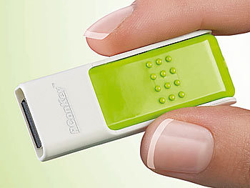 PConKey USB-Speicherstick UPD-104, grün/weiß, 4 GB