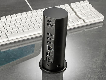 hp Essential USB2.0-Dockingstation LAN/ USB-Audio/ 5x USB2.0