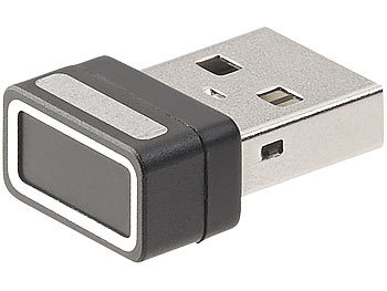 Fingerprintsensor: Xystec Kleiner USB-Fingerabdruck-Scanner für Windows 10, 10 Profile