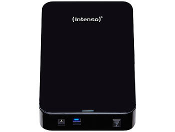 Externes Laufwerk: Intenso Memory Center Externe 3,5"-Festplatte 4 TB, USB 3.0, schwarz