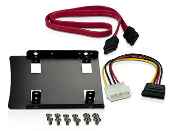 Einbau-Kit für SSDs und 2,5"-HDDs (6,35 cm)