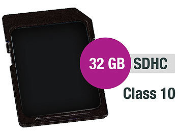 SecureDigital SD-Speicherkarte 32 GB (SDHC) Class 10