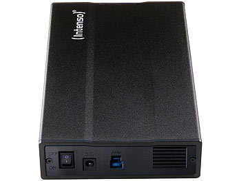 Intenso Memory Box 2 TB, externe Festplatte 3,5", USB 3.0, Aluminium