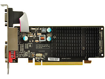 XFX Grafikkarte XFX ATI Radeon HD 5450, 1 GB DDR3, PCIe,HDMI, DVI, passiv